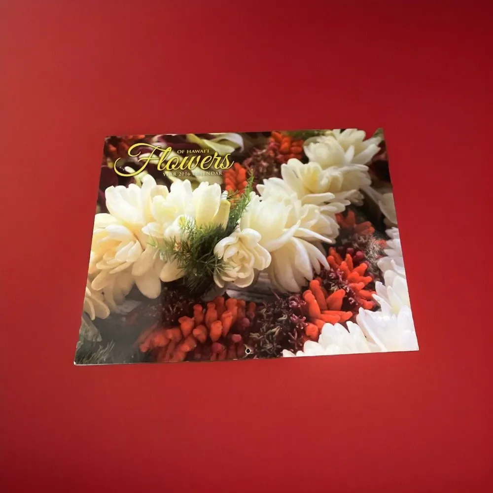Hawaii Flowers Calendar 2016 - Hawaii island tropical flowers‎